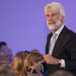 Neurowetenschapper Erik Scherder tussen het publiek, IM2019 Spreker neurowetenschapper Erik Scherder, publiek, IM2019