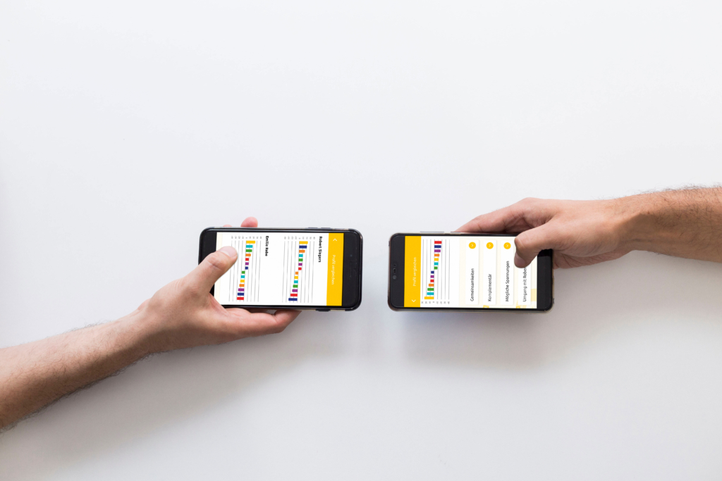 Profile-Dynamics_App_02 Mitarbeiter-APP soziale Netzwerke People Management